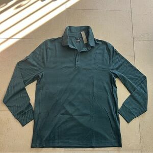 J.CREW Long-sleeve performance polo shirt with COOLMAX® technology Size XL